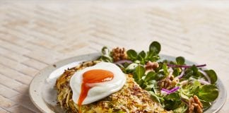 Make your Food Shopping Go Further with these 6 Recipes from Gousto! 2592 Green Bubble Squeak Fried Egg Walnut Salad 1121 scaled