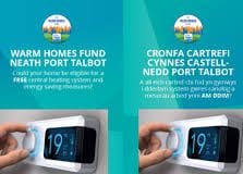 Free central heating system scheme expanded across Neath Port Talbot NPT Warm Home Fund