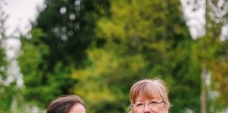 Mother-daughter foot patrol brings 30 year career to a poignant end for Chief Inspector PCSO Charlotte Carter and mum former CI Nicky Carter 2