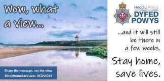 DPP COVID-19 fines bank holiday round-up Stay home stay safe is still the message from Dyfed Powys Police as