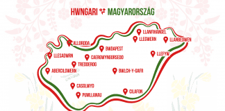 Welsh place names a hit in Hungary as cities get a Welsh rebrand Welsh map of Hungary