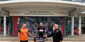 Torfaen Tigers launch Wheelchair Rugby League side Gareth Kear Matt Cummins and Lyndon Price Wales Torfaen Tigers Wheelchair 1568x1176 1