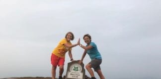 Swansea sisters scale great heights in one day for Action for Children 3 peaks pen y fan