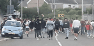 Police break-up gathering of 200 youths in Burry Port WAL Burry Port