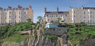 LANDMARK SEASIDE HOTEL IN WALES FOR SALE FOR THE FIRST TIME IN 36 YEARS THROUGH CHRISTIE & CO The Atlantic aerial
