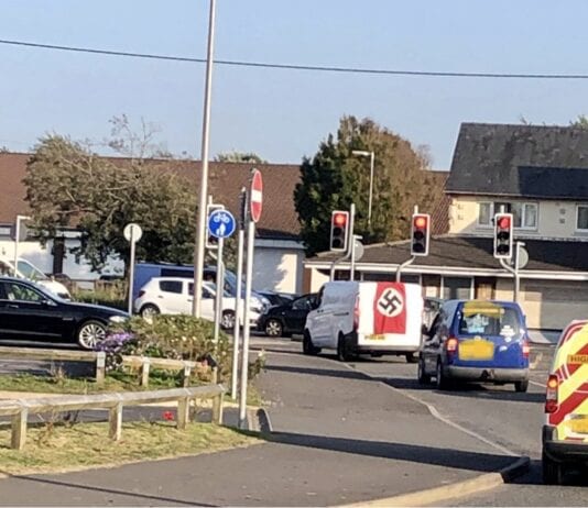 Shock, horror and revulsion as Van shows support for Nazis in Cross Hands img 9715 1