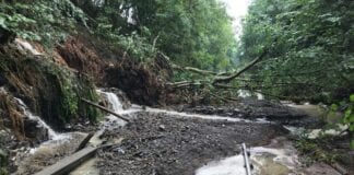 Heart of Wales line to partially reopen in November as repairs following storm damage and freight derailment continue the heart of wales line is closed after heavy rainfall 903x500 1