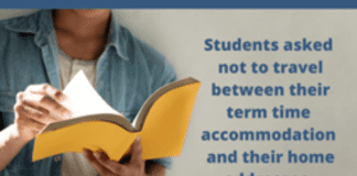 Coronavirus firebreak: students reminded not to travel 14