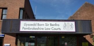Fly-tipper caught by Council investigation Haverfordwest Magistrates court