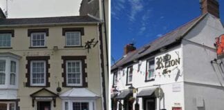 Premises Direction Notice issued on two businesses in Cardigan 036 206 cardigan pubs1