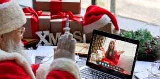 Children’s charity launches Virtual Santa’s Grotto Santas Virtual Grotto Purchased from Shutterstock