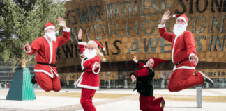 Santas on the run goes freestyle! Virtual running event to support Welsh Hearts, the heart Charity for Wales. a51b2e12a0f41d7ac032ac5724e73bd87828989a4a628f3323f696b021271f35