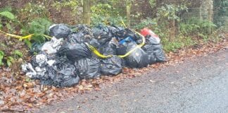 More than 100 black bags collected from fly-tipping incident picvieworiginal 26