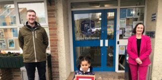 Llanelli Christmas Card display cheer to feature work of local schoolchildren 201211 Xmas Card Llanon School