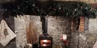 CARMARTHENSHIRE WOMAN SHORTLISTED TO WIN FESTIVE FIREPLACE COMPETITION Elin Bishop Nantgaredig Carmarthenshire 768x576 1