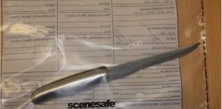 PC speaks out after missing man threatened him with a knife Jack Griffiths knife