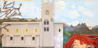 Arddangosfa ar thema Covid-19 gan ddisgyblion Tyddewi i’w gweld ar-lein JeffDaviesAward2020JazmineHannaWeb