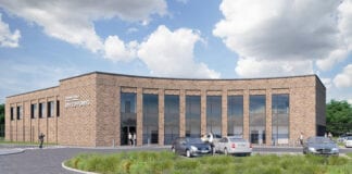 Planning application submitted for construction of new Carmarthenshire Policing Hub and Custody Suite Llanelli Entrance REVa scaled