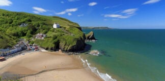 Citiau Gollwng Olew Am Ddim i siapio’r dyfodol ar gyfer arfordir cryfach Bae Aberteifi Llangrannog