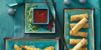 MORRISONS EXPANDS VEGAN RANGE WITH NO-PIGS, NO-PRAWNS AND NO-DUCK PARTY FOOD THIS CHRISTMAS Morrisons 10 Vegan Oriental Style Selection