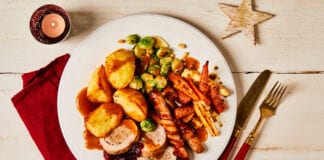 BRITS SHUN TRADITION AHEAD OF SCALED BACK CHRISTMAS Turkey Christmas Dinner With All The Trimmings scaled