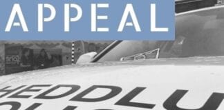 Llandysul appeal to find David Phillip appeal car bonnet