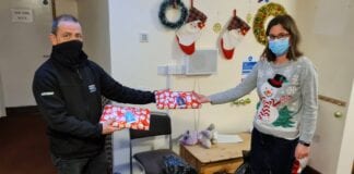 Barry construction firm bring an early Christmas to every Ty Robin child ty robin presents scaled