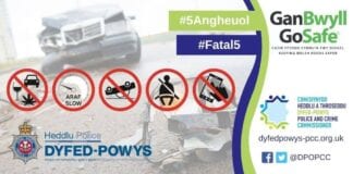 Dyfed-Powys Police to launch All Wales Fatal 5 campaign as part of Police and Crime Commissioner Engagement Day on Road Safety 140372128 3590443637657582 9069281683002489716 o