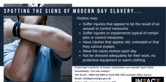 Spotting The Signs of Modern Day Slavery……… 140874311 3593692373999375 2070048904234937605 n
