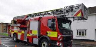 Mid and West Wales Fire and Rescue Service’s new Turntable Ladders go on the run 3ca477f920e84e9e97d064c71f696f80