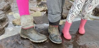 NEW Dinosaur footprint discovery found at the Bendrick Barry Dino print 24 jan 2021 boots AC scaled