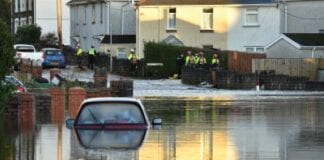 UPDATE: Multi Agency Response to Flooding Incident in Skewen, Neath WAL Skewen 07
