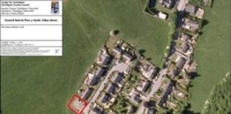 Pilot scheme to provide affordable plots to meet local housing needs council land at parc y hydd aerial viewpdf