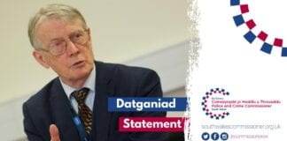 Police and Crime Commissioner statement regarding the death of Mohamud Mohammed Hassan pcc