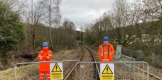 Transport for Wales launches new Apprenticeship Academy Apprentices Dylan Griffiths and Rhydian Llewellyn