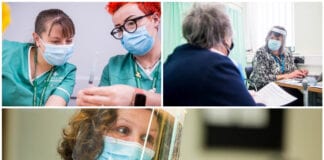 Thank you for the support – COVID-19 vaccine support Covid Support Collage