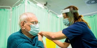 People in vaccine priority groups 1 to 3 asked to contact health services about first vaccine appointments all 2020 02 03 HDD c19 vaccination 0016 scaled