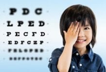 Reminder to parents with children in year one – book a sight test astigmatism testing