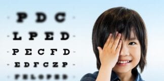 Reminder to parents with children in year one – book a sight test astigmatism testing