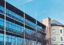 Flags lowered at County Hall as mark of respect for Captain Tom download 99