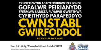 Heddlu Dyfed Powys: Ail-gwnstabliaid Cwnstabl Arbennig 160787725 3737184372983507 1962080420982741002 o