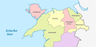 A WEBSITE FOR ALL LOCAL WELSH LANGUAGE PAPERS – THE PAPURAU BRO 350px Wales administrative divisions de colored.svg