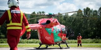 Local Domino’s Pizza Joins Wales Air Ambulance Anniversary Fundraiser EXPH 1828 074 min scaled