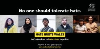 “When we stand together, united as one community, we can make a real difference to tackling hate crime in our society.” HC STATIC POST ENG 01
