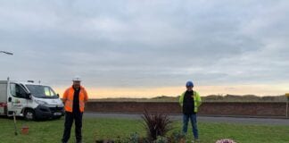 Welsh Water – Sandfields investment project Sandfields planting 6