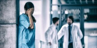 Recognising the valuable work of healthcare science professionals during COVID-19 nurse feeling stressed