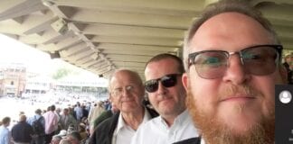 Academic’s new book celebrates a lifelong sporting passion inspired by his father Dad Andy and i Lords