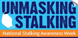 South Wales Police: National Stalking Awareness week NSAW2021 logo 200