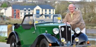 A classic car run to say thank you to the NHS Please credit Pic Martin Cavaney