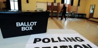 Ceredigion residents are reassured that polling stations are safe places to vote Week to go to register to vote Electoral Commission warning